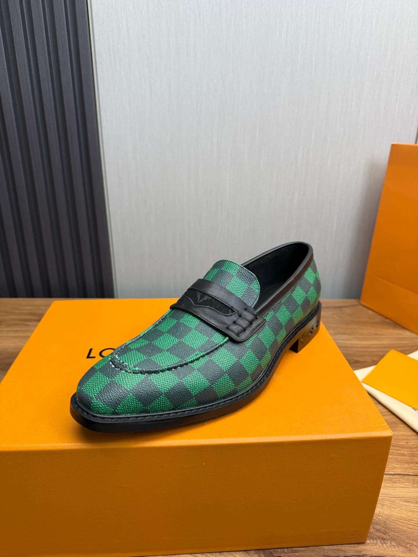 Factory 720💰 LV. Men's business casual leather shoes, all made of imported original brand leather, just to create a more comfortable wearing experience, original non-slip and wear-resistant outsole ✔️16-45 (38.45 non-refundable)